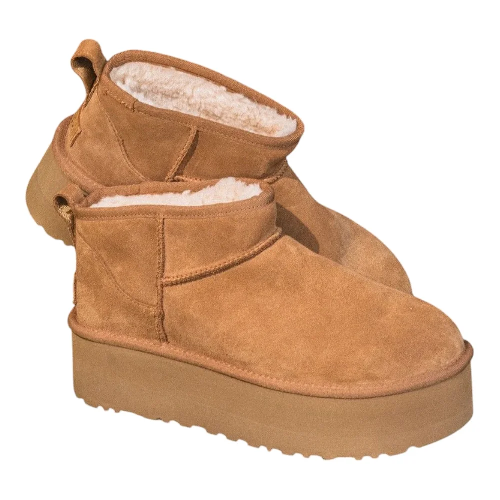 UGG Ultra Mini Platform-Chestnut Size 9 - Picture 1 of 5